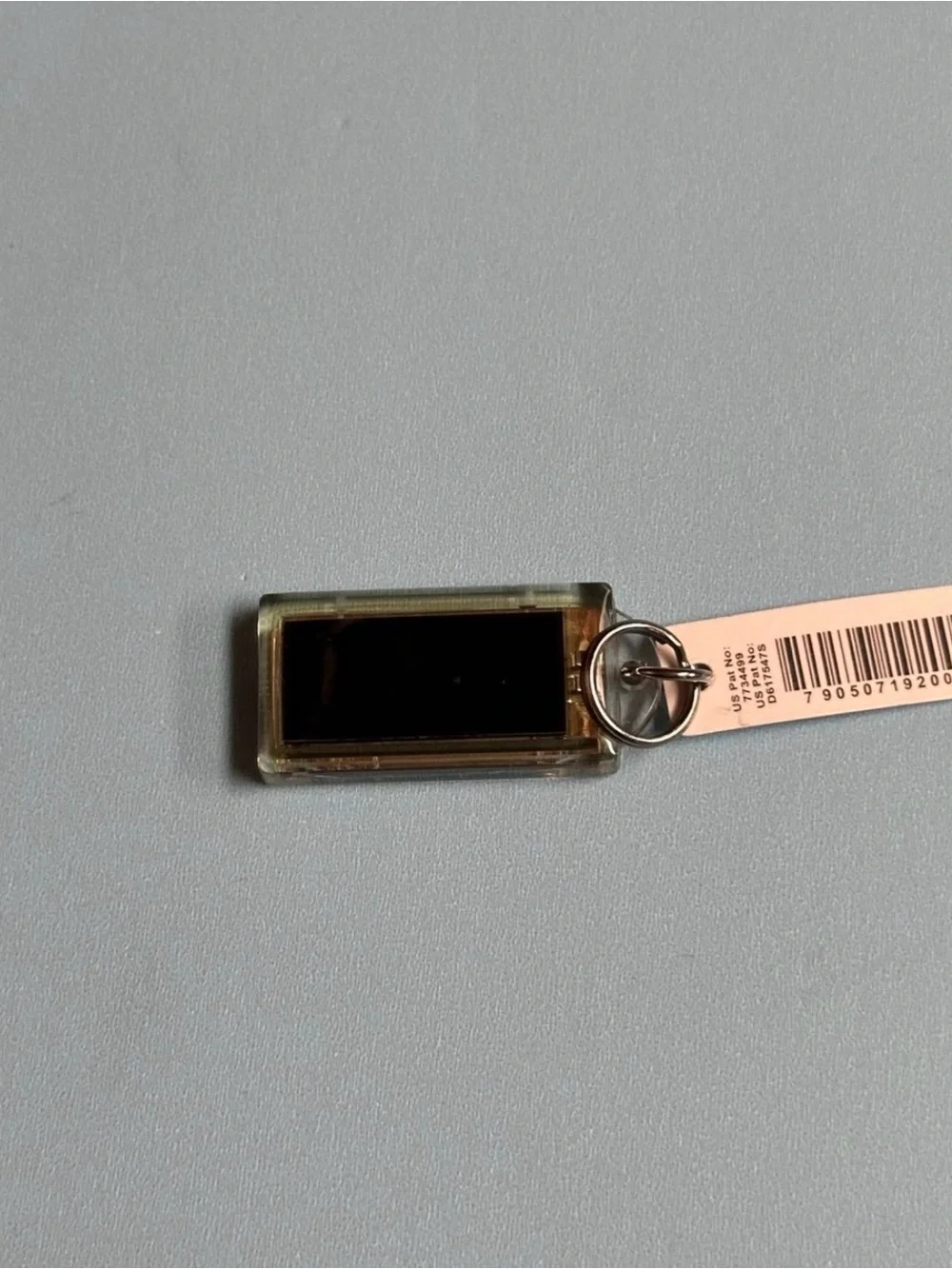 Flashing light Personalized 'David' Metal Keychain